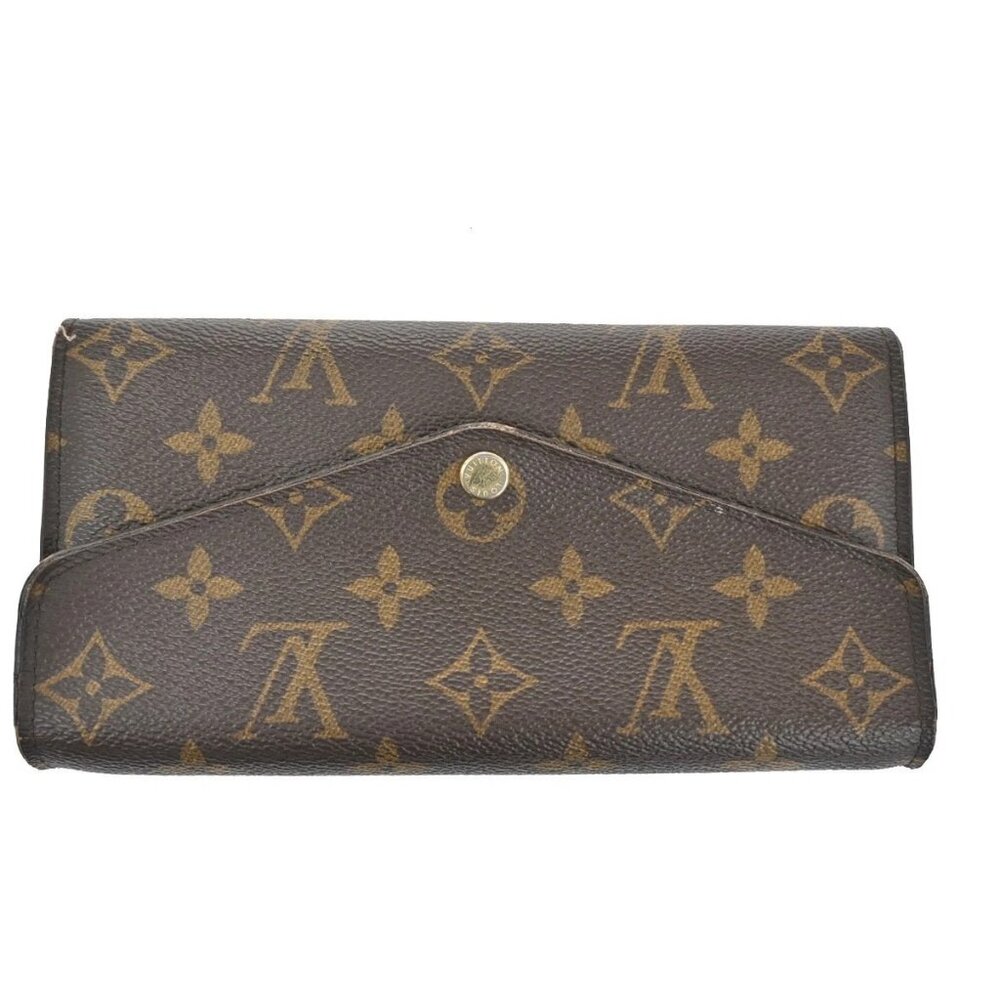 LOUIS VUITTON Portefeuille Sarah Long Bifold Wallet Monogram BN M60531 09KC414 - Picture 5 of 14